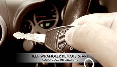 Jeep Wrangler Factory Remote Start