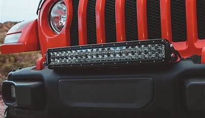Jeep Wrangler Front Light Bar