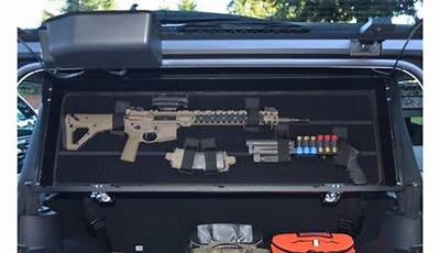 Jeep Wrangler Rifle Storage