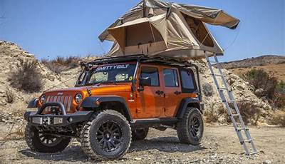 Jeep Wrangler Tent Roof Rack