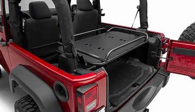 Jeep Wrangler Unlimited Rear Storage