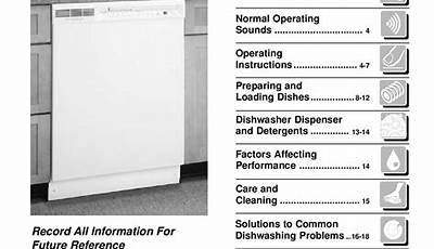 Jennair Dishwasher Manual