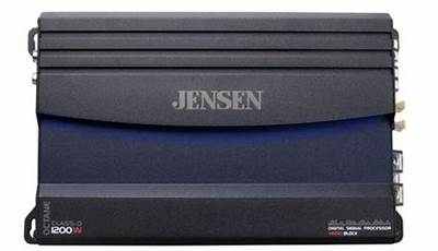 Jensen Xda91Rb Mono Amplifier Manual