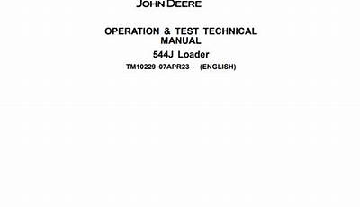 John Deere 544J Service Manual