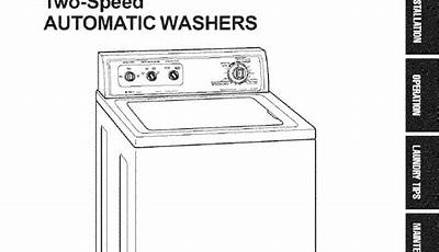 Kenmore Washer Model 110 Manual