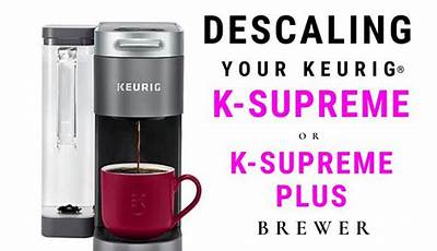 Keurig K Supreme Plus Manual