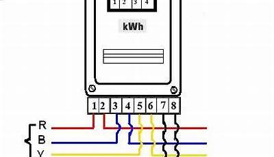 Kilowatt Hour Meter Circuit Diagram