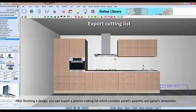 Kitchen Cabinet Design Software Cut List
