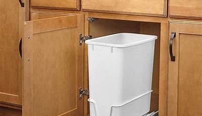 Kitchen Cabinet Garbage Bins