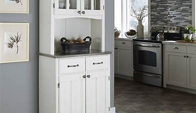 Kitchen Hutch Cabinet White