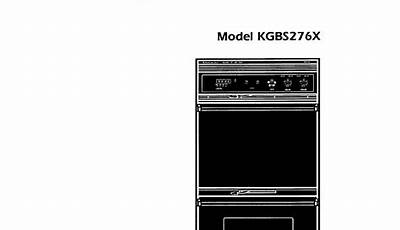 Kitchenaid Double Oven Manual