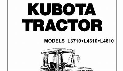 Kubota L3010 Parts Manual Pdf