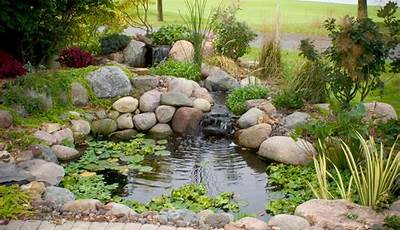 Large Garden Pond Ideas Uk