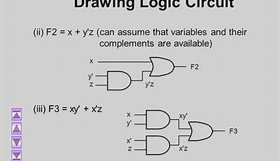 Large Logic Circuit Diagrams