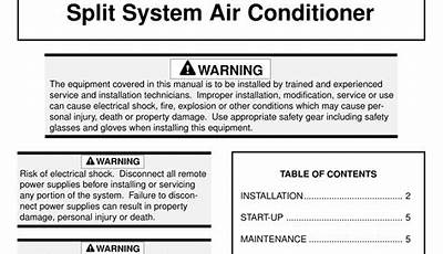 Lennox Signature Stat Manual