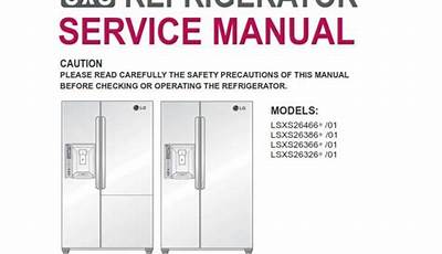 Lg Model Lsxs26326S Manual