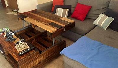 Lift Up Coffee Table Diy