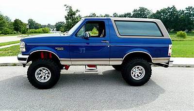Lifted 1996 Ford Bronco