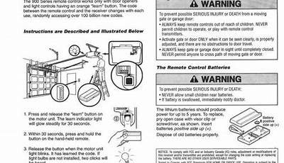 Liftmaster 8587W Installation Manual