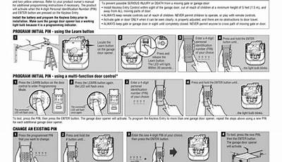 Liftmaster 877Lm Manual