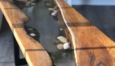 Live Edge Resin Coffee Table Diy