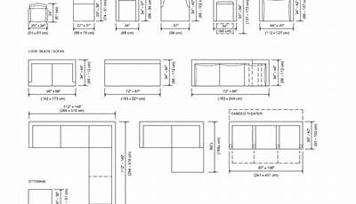 Living Room Furniture Dimensions