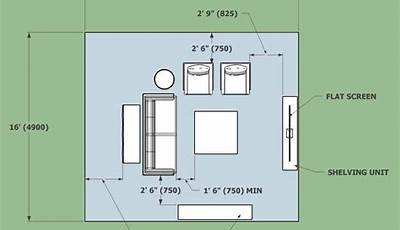 Living Room Layout Dimensions