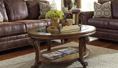 Living Room Oval Coffee Table Decor Ideas