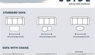 Living Room Table Dimensions