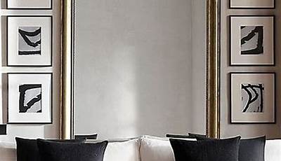 Living Room Wall Decor With Mirrors