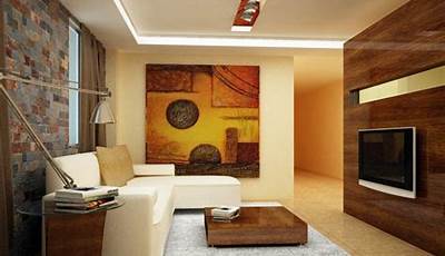 Living Room Wall Design Indian Style