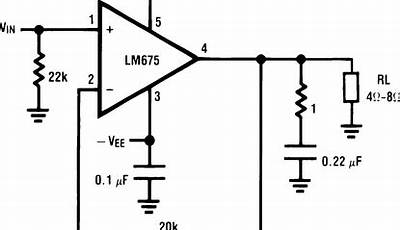 Lm675 Amplifier Circuit Diagram