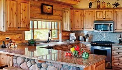 Log Home Kitchen Decorating Ideas