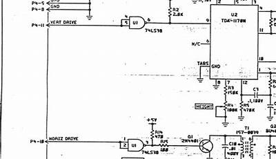 Macintosh Plus Analog Board Schematic