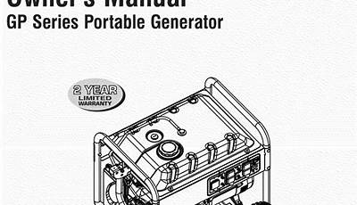Manual For Generac Generator
