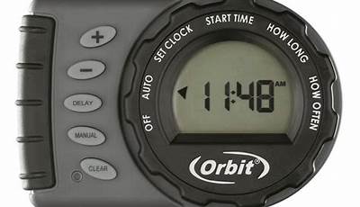 Manual For Orbit Water Timer