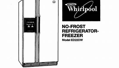 Manual For Whirlpool Refrigerator