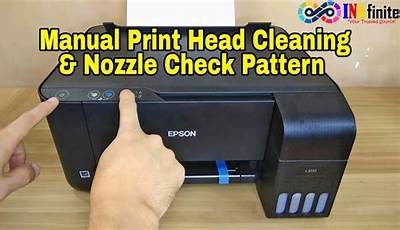 Manual Printer Head Cleaning