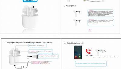 Manual Tws Earbuds Instructions