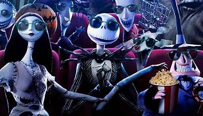 Matching Nightmare Before Christmas Wallpapers