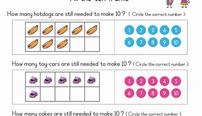 Math For First Grade Worksheets