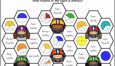Math Games For 3Rd Graders Fractions