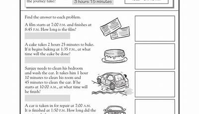Math Word Problems For 3Rd Grade