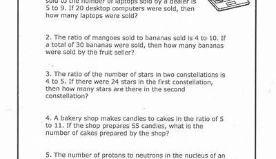 Math Word Problems For 7Th Graders With Answers