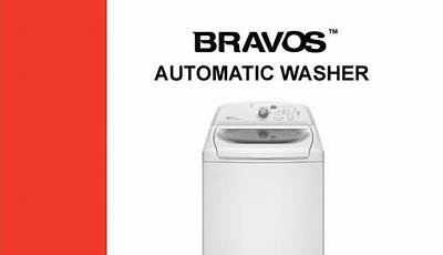 Maytag Bravos Xl Washer Troubleshooting Manual