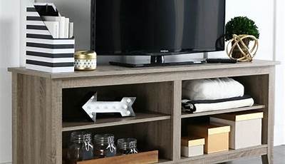 Media Console Coffee Table Books