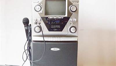 Memorex Karaoke Machine User Manual