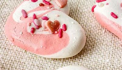 Meringue Cookies For Valentine