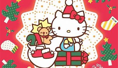 Merry Christmas Hello Kitty Wallpapers