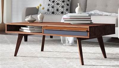 Mid Century Modern Coffee Table Decor Ideas